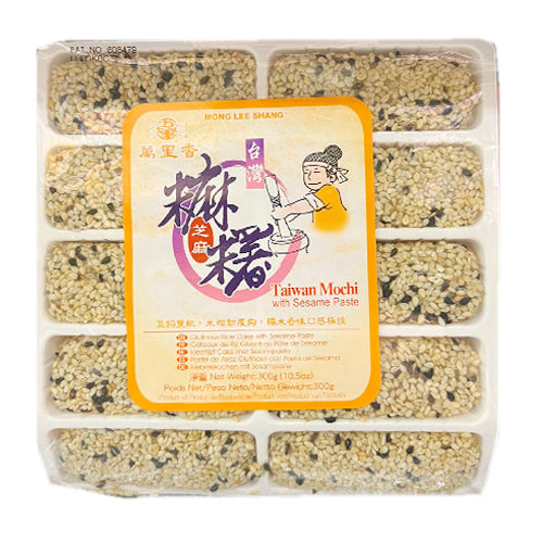 Mong Lee Shang Mochi Rice Cake with Sesame Paste 300g