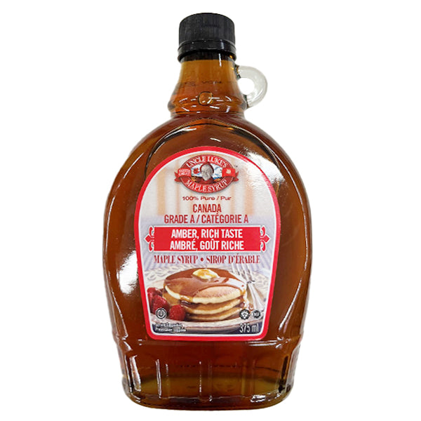 Uncle Luke's Canada Grade A Maple Syrup 375ml