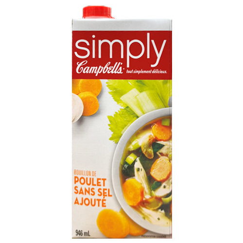 Simple Campbell's Chicken Broth 946ml