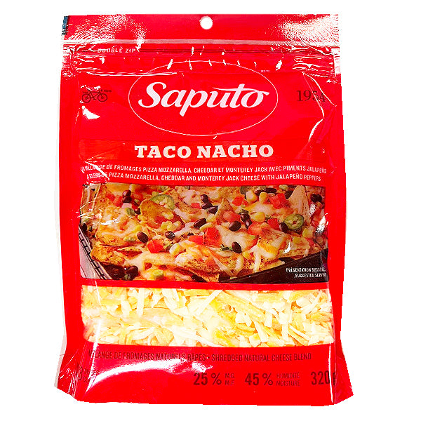 Saputo Taco Nacho Cheese 320g