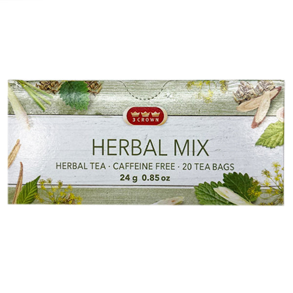 3 Crown Herbal Mix Caffeine Free Tea 35g