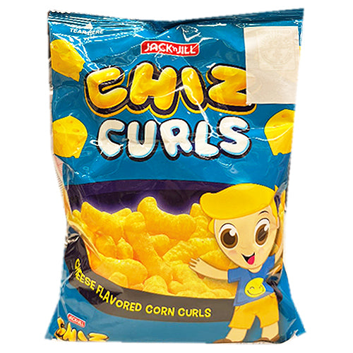 Jack n' Jill Chiz Curls Cheese Flavored Corn Curls 55g