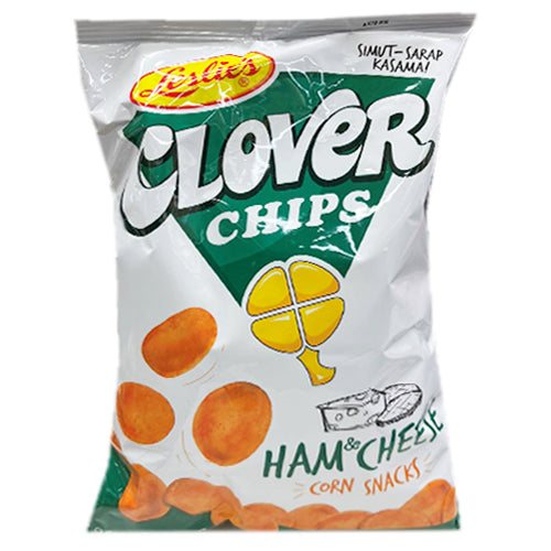 Leslie's Clover Chips Ham And Cheese Flavour 145g