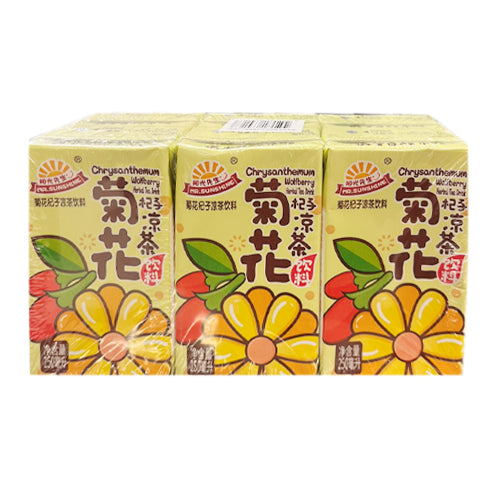 Mr. Sunshine Wolfberry Herbal Tea Drink 250ml*6
