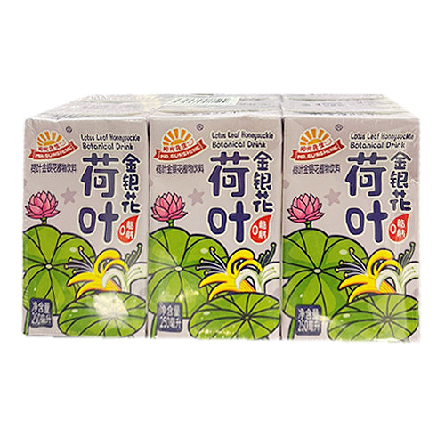 Mr. Sunshine Lotus Leaf Honeysuckle Botanical Drink 250ml*6