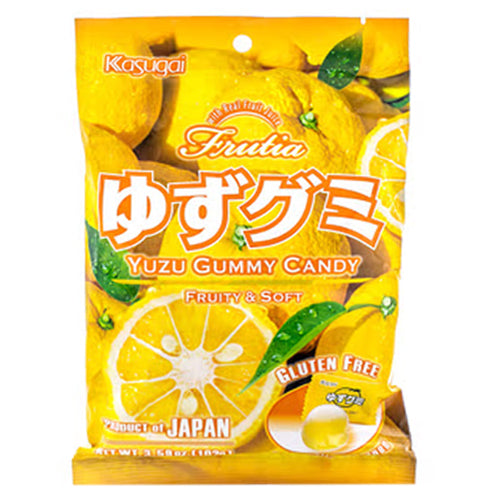 Kasugai Yuzu Gummy Candy 102g
