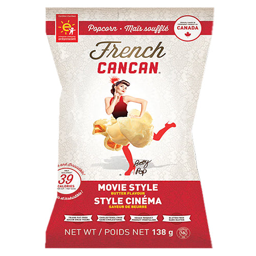 Copy of French Cancan Movie Style Popcorn 156g