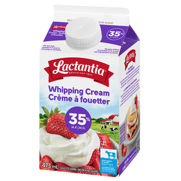 Lactantia Whipping Cream-35% 473ml