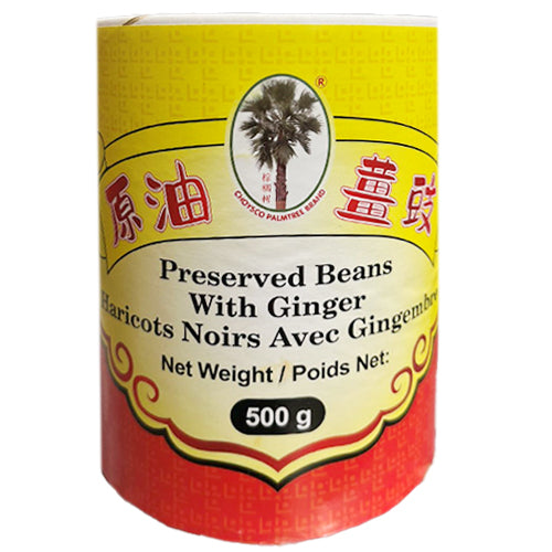 Choysco Preserved Black Beans with Ginger 500g
