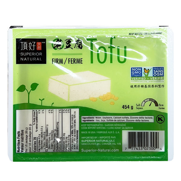 Superior Natural Tofu-Firm 454g