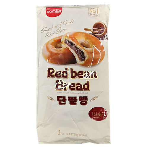 Samlip Red Bean Bread 225g 3pcs