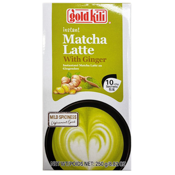 GoldKili Instant Matcha Latte with Ginger 10*25g