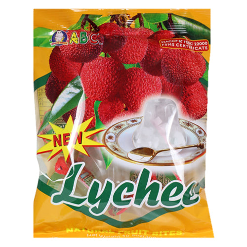 ABC Fruit Jelly Lychee Flavor 300g