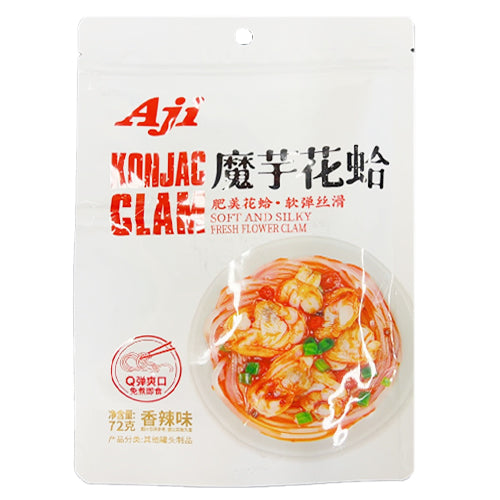 Aji Konjac Clams Spicy Flavour 72g