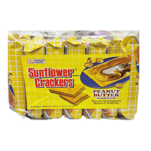 CF Sunflower Crackers-Peanut Butter Sandwich 189g