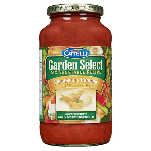 Catelli Garden 精选帕尔玛干酪和罗马诺意大利面酱 640ml