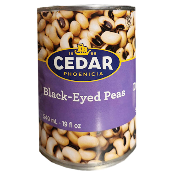 Cedar Black Eye Peas 540ml