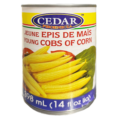 Cedar Young Cobs of Corn 398ml