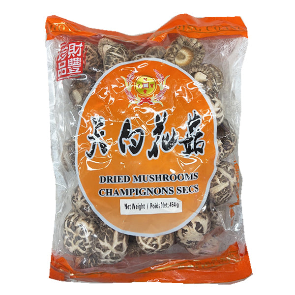 Choy Foong Dried Mushroom-White Flower 454g