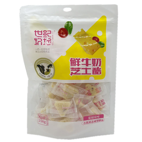 Copy of SJMC Fresh Milk Cheese-Cranberry Flavour 250g
