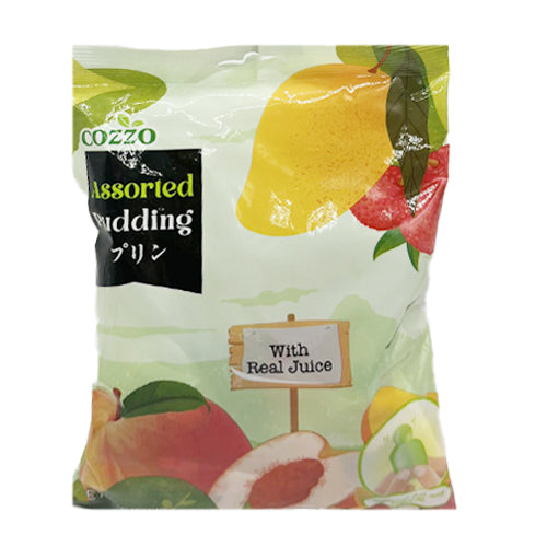 Cozzo Assorted Pudding with Real Juice 300g