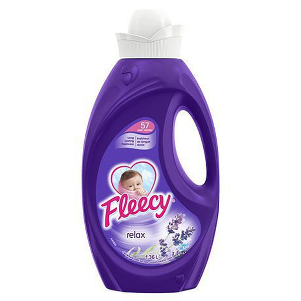 Fleecy Aroma Therapy Relax Scented Liquid Fabric Softener 1.36L