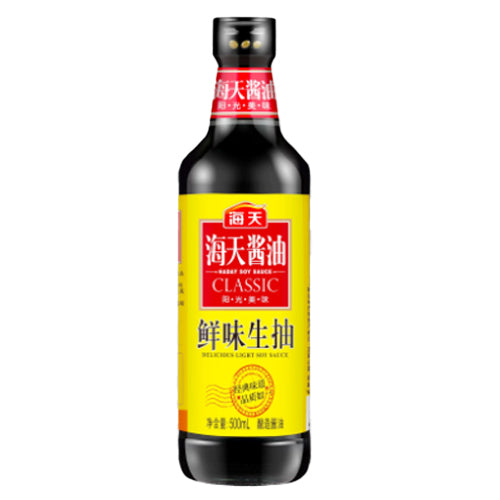 Hai Tian Delicious Light Soy Sauce 500ml