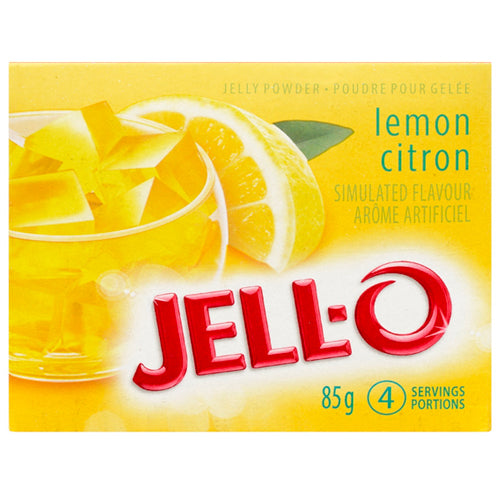Jell-O Lemon Jelly Powder 85g