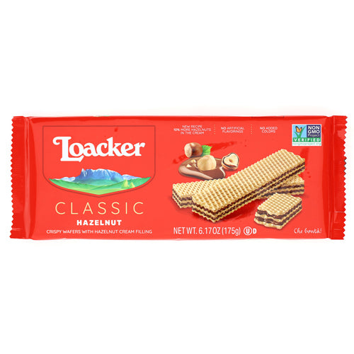 Loacker Wafer Cookies-Hazelnut 175g