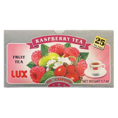 Lux Raspberry Tea - Caffeine Free 25 Tea bags