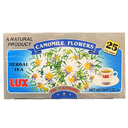 Lux Camomile Flowers Tea-No Caffeine 25 Tea bags