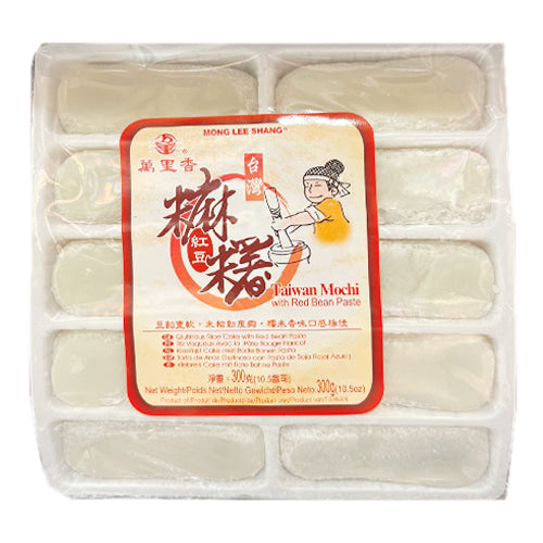 Mong Lee Shang Mochi Rice Cake with Red Bean Paste 300g
