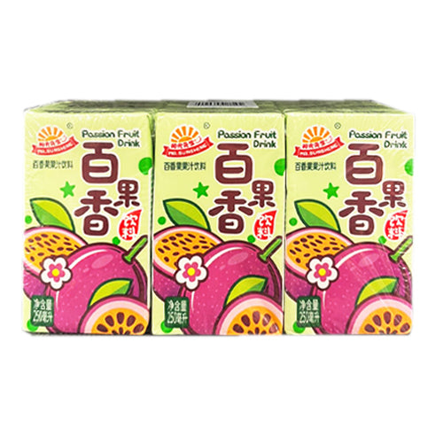 Mr. Sunshine Passion Fruit Drink 250ml*6