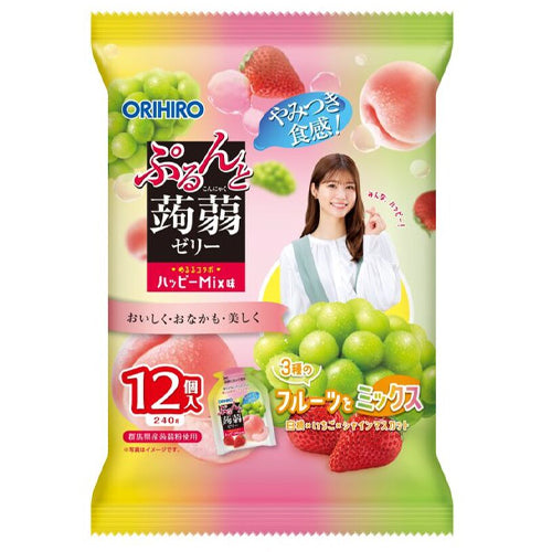 ORIHIRO Mixed Fruit Flavour Konjac Jelly 240g