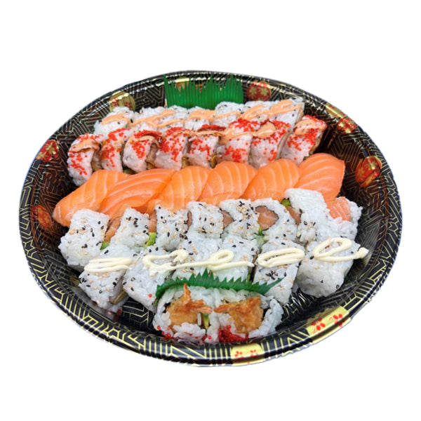 Party Tray Salmon & Fried Shrimp Maki Combo(36pcs)