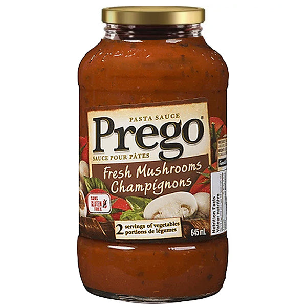 Prego Pasta Sauce Fresh Mushroom 645ml