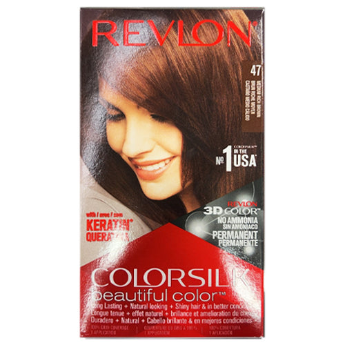 Revlon Colorsilk Beautiful Color Hair Color - 47 Medium Rich Brown