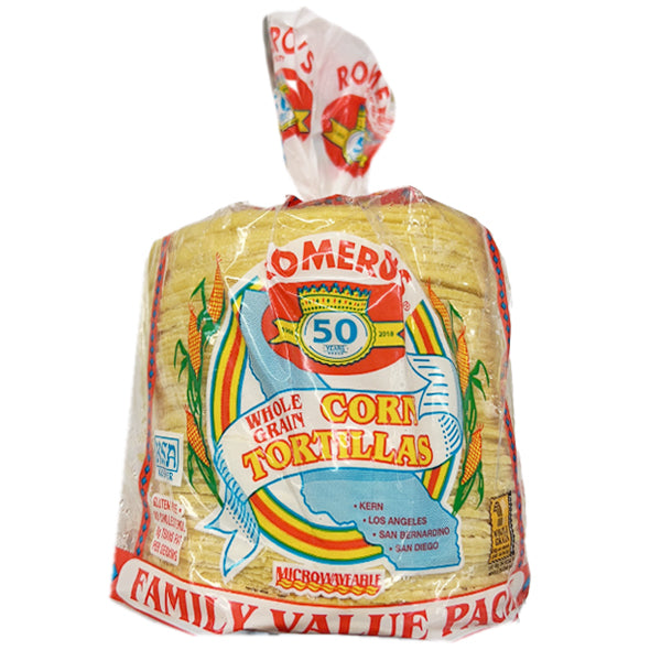 Romero's Whole Grain Corn Tortillas 70 count