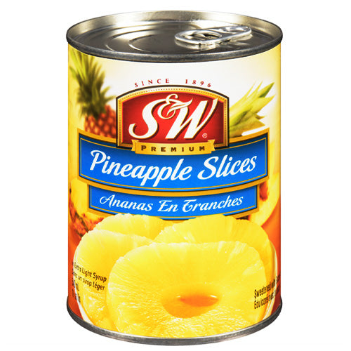 S&W Pineapple Slices 454g