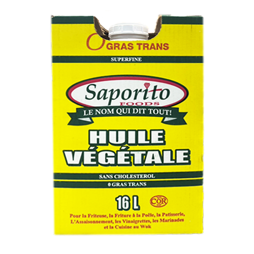 Saporito Vegetable Oil 16L( store Pick up only)