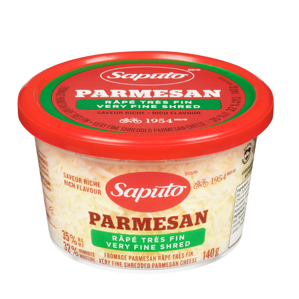 Saputo Very Fine Shredded Parmesan Cheese 140g
