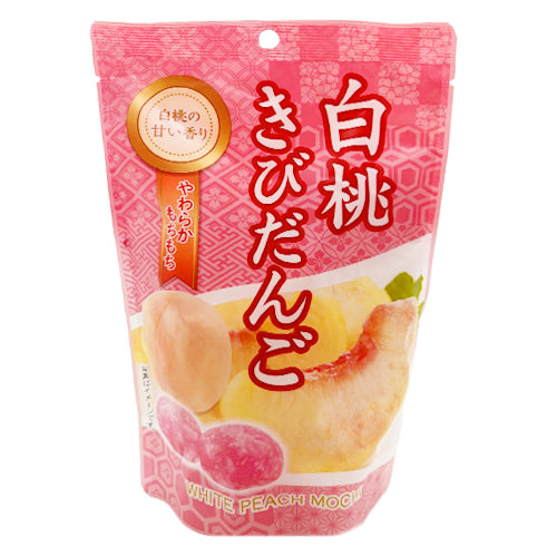Seiki Bite Sized Mochi Snack White Peach Flavour 130g