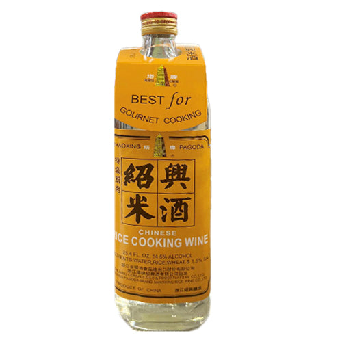 Pagoda Brand Shaoxing Chinese Rice Cooking Wine 25.4 fl oz