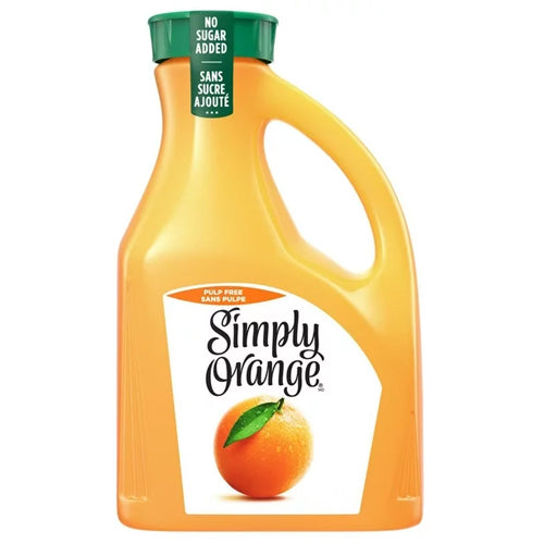 Simply Orange Juice No Sugar Added 2.63L