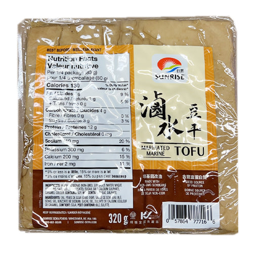 Sunrise Marinated Tofu 320g