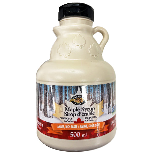 The Maple Treat Maple Syrup Amber, Rich Taste 500ml