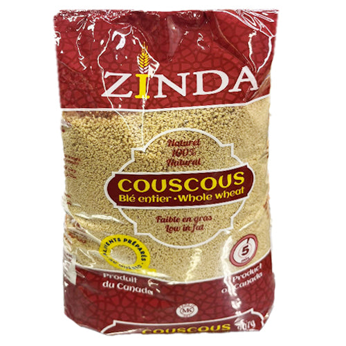 Zinda Couscous-Whole Wheat 907g