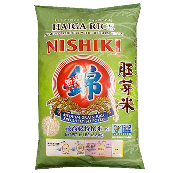 Nishiki Medium Grain Rice Haiga Rice 6.8kg