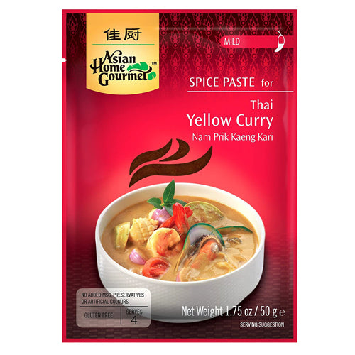 Asian Home Gourmet Thai Yellow Curry 50g