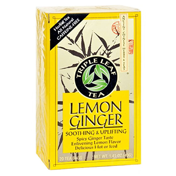 Triple Leaf Brand Lemon Ginger 20 Tea bags